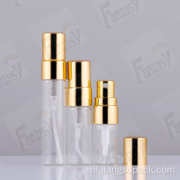 10 ml gouden glazen parfumfles met rolbal